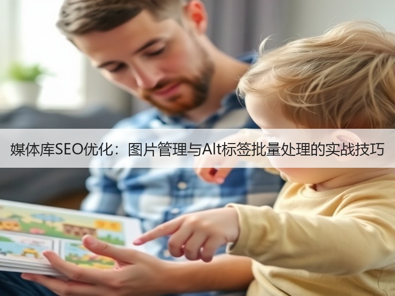 媒体库SEO优化：图片管理与Alt标签批量处理的实战技巧
