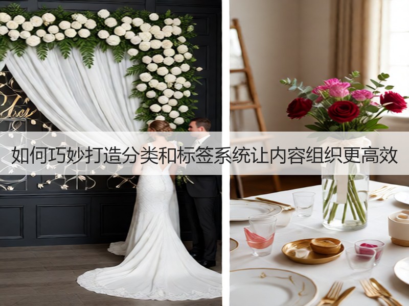 如何巧妙打造分类和标签系统让内容组织更高效