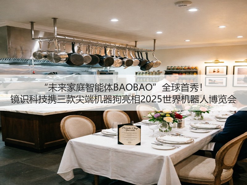 “未来家庭智能体BAOBAO”全球首秀！ 镜识科技携三款尖端机器狗亮相2025世界机器人博览会